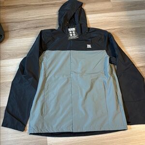 DIXXON Gray and Black Tech Jacket XL Tall New